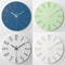 Wall Clock, Battery Powered Clocks, 12 inch, Small Clock, Analog Clock, Home Office Bedroom Kitchen Classroom School