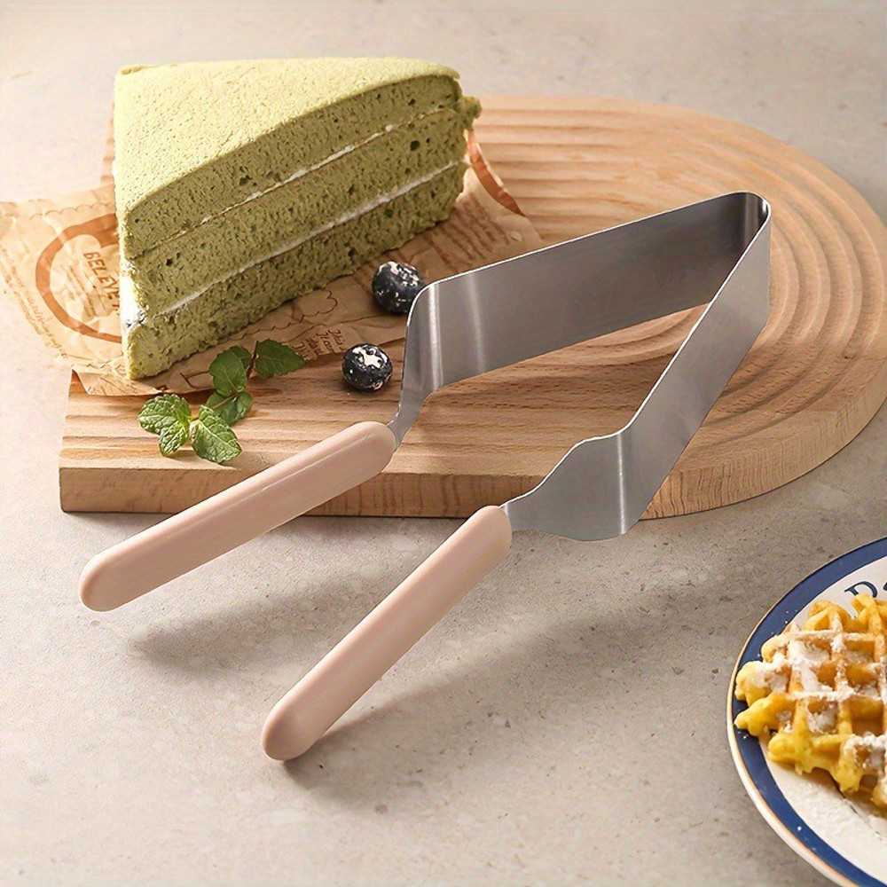 Stainless Steel Cake Cutter AllinOne Slicing Tool Even Cake Portions Brownie Divider Kitchen Baking 4