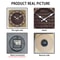 Retro Art Islamic Calligraphy Wooden Wall Clock Silent Quartz Clock Living Room Bedroom Kitchen Hom 2