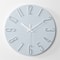 Wall Clock, Small Clock, Battery Powered Analog Clock, Home Office Bedroom Kitchen Classroom