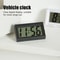 Electronic Wall Clock, Large Screen Digital Display, Stickable Home Clock, Mini Car Clock, Room Desktop Table Clock