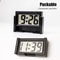 Electronic Wall Clock, Large Screen Digital Display, Stickable Home Clock, Mini Car Clock, Room Desktop Table Clock
