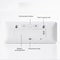 Digital Wall Clock Electronic Clock Time Temperature Humidity Display Desktop Home Decor Hanging Wa 1