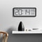 Digital Wall Clock Electronic Clock Time Temperature Humidity Display Desktop Home Decor Hanging Wa 4