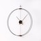 Spanish Minimalist Wall Clock, Large Wall Clock, Solid Wood Pointer, Creative Luxury Living Room Art Clocks, Silent Move