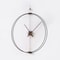 Spanish Minimalist Wall Clock, Large Wall Clock, Solid Wood Pointer, Creative Luxury Living Room Art Clocks, Silent Move