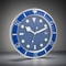 European Style Minimalist Quartz Clock, Metal Modern Luminous Wall Clock, Living Room Decoration Creative