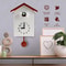 Creative Wall Clock, Home Silent Cuckoo Clock with Bird Tweeting Sound, Living Room Wall Decoration