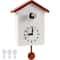 Creative Wall Clock, Home Silent Cuckoo Clock with Bird Tweeting Sound, Living Room Wall Decoration