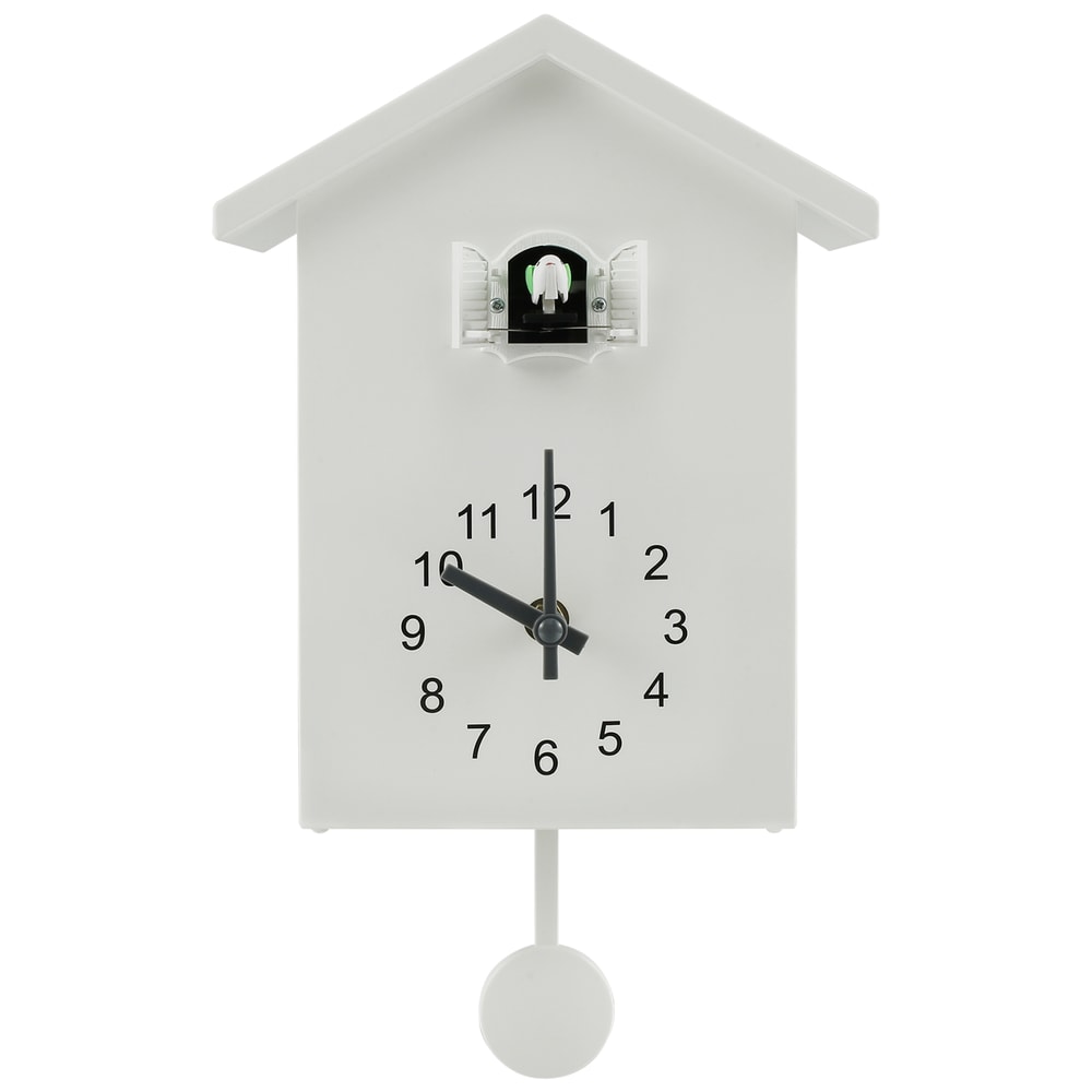 Creative Wall Clock, Home Silent Cuckoo Clock with Bird Tweeting Sound, Living Room Wall Decoration