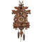 Wooden Hanging Wall Clock, Bird Alarm Clock, Cuckoo Clocks For Home Kids Room Decoration