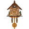 Wooden Hanging Wall Clock, Bird Alarm Clock, Cuckoo Clocks For Home Kids Room Decoration