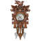 Wooden Hanging Wall Clock, Bird Alarm Clock, Cuckoo Clocks For Home Kids Room Decoration