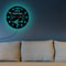 Stratofortress Airplane Neon Sign Pilot Wall Clock Air Force LED Nightlight Strategic Bomber Aviati 3