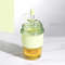 Straw Cup With Lid Bubble Boba Tea Cups Large Capacity Tea Coffee Milk Cup Ins Style Water Bottles 6