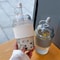 Straw Cup With Lid Bubble Boba Tea Cups Large Capacity Tea Coffee Milk Cup Ins Style Water Bottles 0