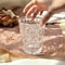 Glass Set For Drinking Household Whiskey Cups Transparent Drinkware Diamond Painting Wine Glass Jui 3
