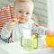 Infant Adjustable Safety Plastic Baby Toddler Juice Box Drinking Cup Holder AntiSpill Bottle Cup Mi 2