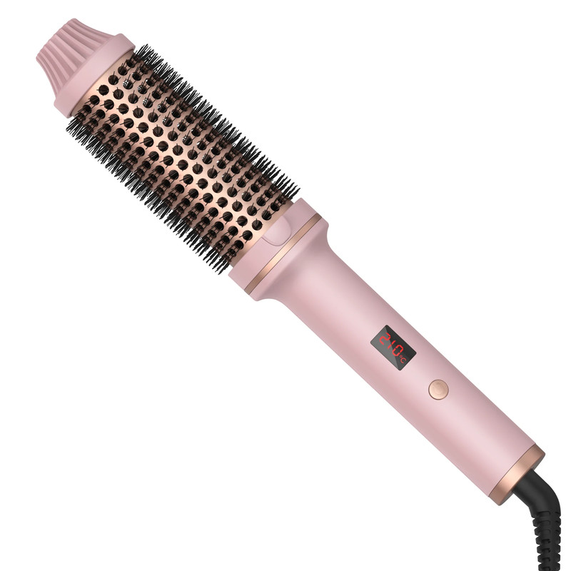 Valentine Gift Electric Hair Brushes, Heated Anti-Scald Thermal Brush, Professional Hair Curler Straightener Hot Comb