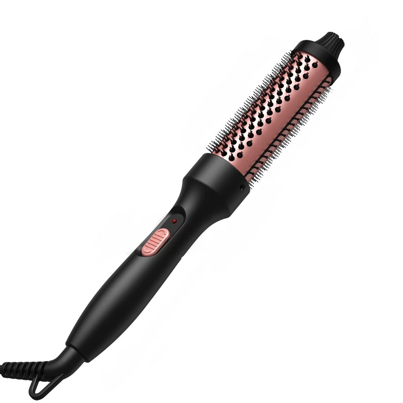 Thermal Brush Ceramic Hair Curler Volumizing Brush Round Heated Curling Iron Brush 6