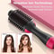 Hot Air Brush, One-Step Heating Styling Comb, Curly Professional Hair Dryers, Comb Hair Straightening Brush for Straight