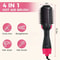 Hot Air Brush, One-Step Heating Styling Comb, Curly Professional Hair Dryers, Comb Hair Straightening Brush for Straight