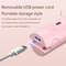 Portable Dualuse Hair Curling Straightener Mini Curling Splint Women Ceramic Straightening Styling 4