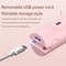 Portable Dualuse Hair Curling Straightener Mini Curling Splint Women Ceramic Straightening Styling 4