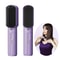 Wireless Hair Straightener Negative Ion Hair Comb Heating Curling Brush Rechargeable Electric Hair 0