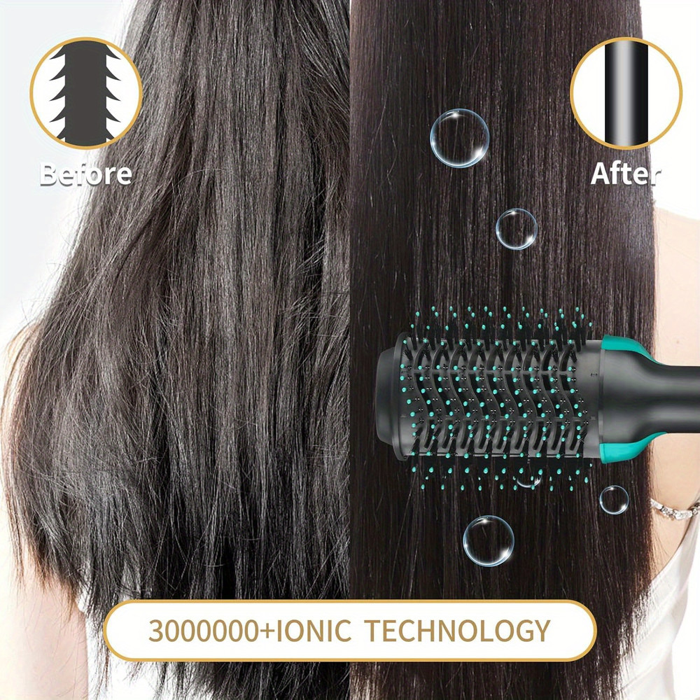 OneStep Negative Ion Hair Dryer Hot Air Brush QuickDry Volumizing Reduces Frizz And Static 2
