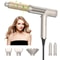 Noise Reducing Ionic Hair Dryer And Straightening Brush FiveinOne High Power Fast Airflow 0