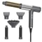 Noise Reducing Ionic Hair Dryer And Straightening Brush FiveinOne High Power Fast Airflow 2