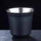 Espresso Mugs Stainless Steel Breakfast Cups Insulated Coffee Milk Water Drink Double Wall Dishwash 6
