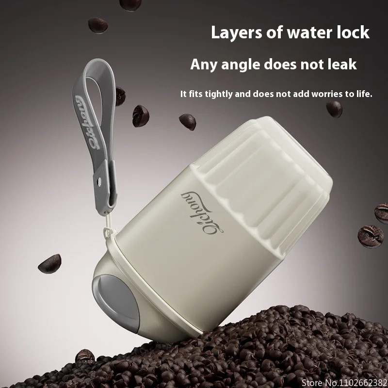 Ceramic Liner Thermos Coffee Cup, Double Wall Stainless Steel, Vacuum Insulated Thermal Mug, Tumbler Gift For Coffee