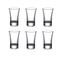 Baijiu Glass Household Bullet Cup Transparent Shot Glass Thick Bottomed Vodka Cup Classic Party Bar 0