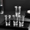 Baijiu Glass Household Bullet Cup Transparent Shot Glass Thick Bottomed Vodka Cup Classic Party Bar 1