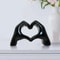 Resin Love Gesture Sculpture Figurines Nordic Desktop Ornament Light Luxury Art Crafts Office Home 1