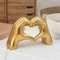 Resin Love Gesture Sculpture Figurines Nordic Desktop Ornament Light Luxury Art Crafts Office Home 4