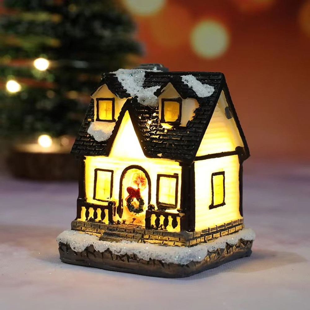 Christmas House Light Decorations Xmas Gift For Kids Home Ornaments New Year Navidad Decor Bedroom 8