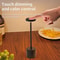 Classic USB Rechargeable Touch Sensor LED Table Lamp, 3-Color Dimming, Modern Desk Night Light