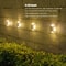 Solar Light Waterproof Warm Light Solar Garden Lamp Outdoor Courtyards Solar Ground Light Driveway 3