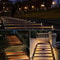 Outdoor Solar Step Lights, Waterproof, Warm White RGB, Auto On Patio Yard Driveway Porch Lighting