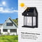 Solar Powered, Waterproof Outdoor, Wall Light with Motion Sensor, Tungsten Filament, Garden Yard Decoration, LED Lamp
