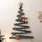 Flocked Christmas Tree, Star Decoration Lights, Pearl Tree Topper, Party Background Wall Arrangement Suitable for Walls