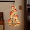Wall Christmas Tree Decoration Luminous Pendant Foldable Christmas Tree 7