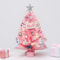 Pink Christmas Tree Xmas Tree Desktop Ornament Christmas Decorations For Home Navidad Noel New Year 0