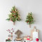 Creative DIY Wall Christmas Tree LED Light String Decor Small Door Hanging Christmas Decoration Hom 1