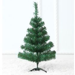 christmas tree pvc, christmas decoration small tree, home supplie green pink white snow, christmas desktop decoration