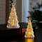 Christmas Decorations Mini Glowing Crystal Tree Desktop Ornaments, Creative Childrens Gift Lights