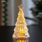 Christmas Decorations Mini Glowing Crystal Tree Desktop Ornaments, Creative Childrens Gift Lights